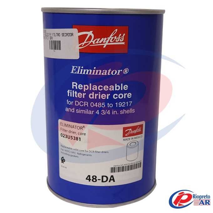 ELEMENTO FILTRANTE DANFOSS 48DA MOVEL DC ACIDES NÚCLEO  DO FILTRO (POS QUEIMA 0