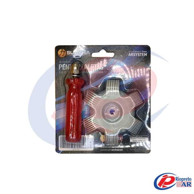 PENTE DE ALETAS PLASTICO ( 6 PONTAS )
