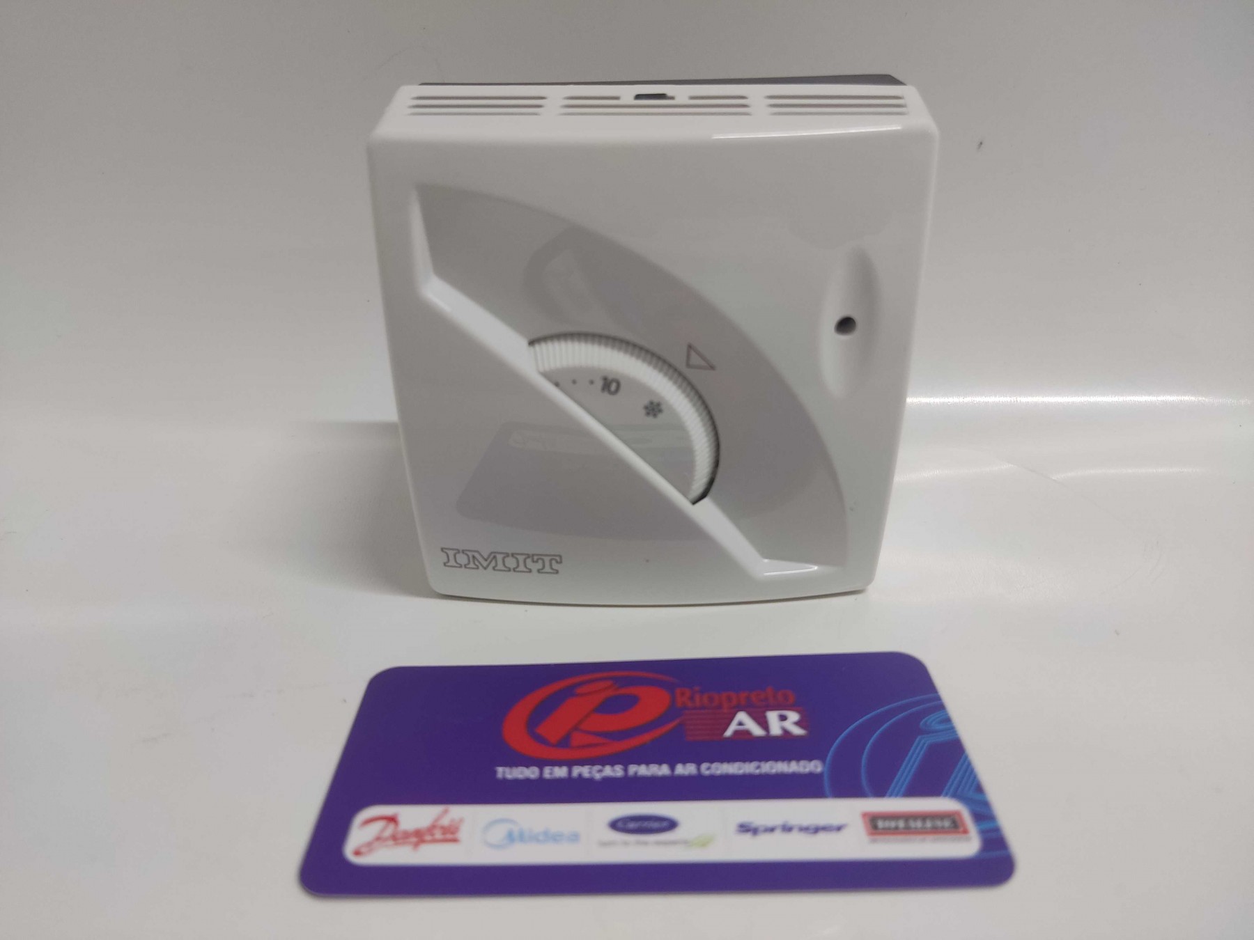 TERMOSTATO AMBIENTE 5G A 30G BR FAN COIL  SIMPLES ESTAGIO IMIT TA3 EVERY CONTROL