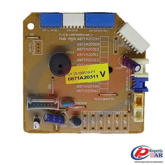 PLACA LG PCB EVAP LSNH182TNMO Q/F PLACA PCB EVAPORADORA
