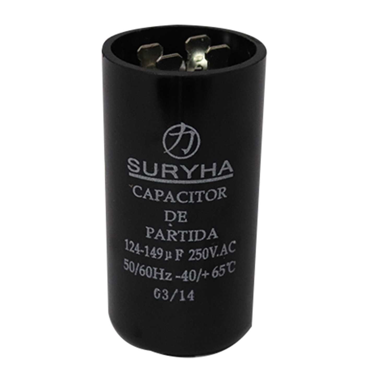 CAPACITOR PARTIDA ELETR. 124 X 149 220 V CAPACITOR PARTIDA ELETR. 124 X 149 220 V