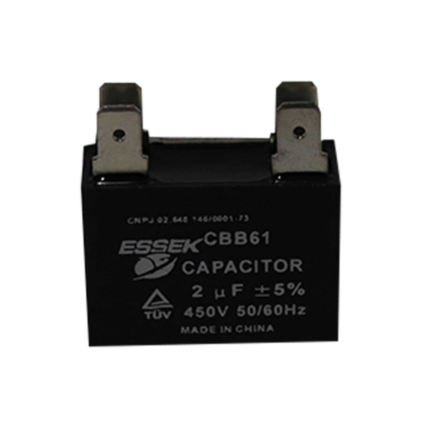 CAPACITOR CAIXA 2 MFD 450 V 35X15X28 AR-CONDICIONADO