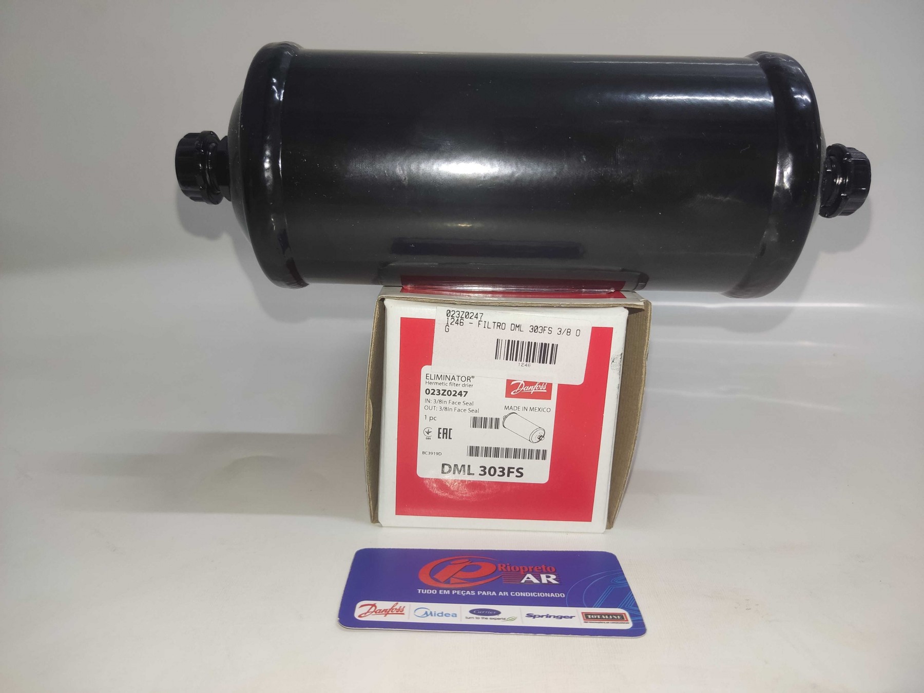 FILTRO SECADOR DML 303FS303 X 3/8 ORING DANF SERVE THERMOKING VM400