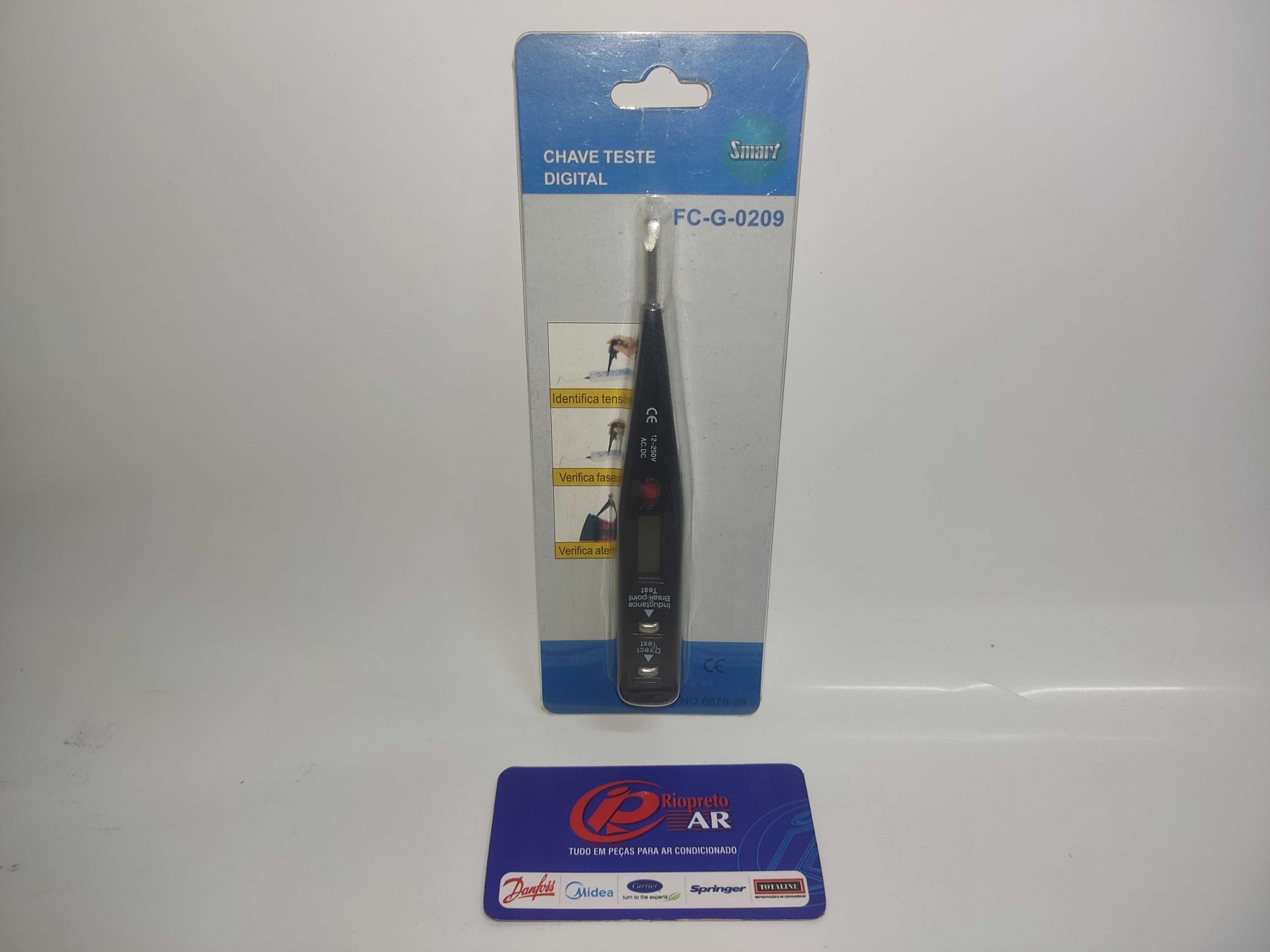 CHAVE TESTE DIGITAL FC-G-0209