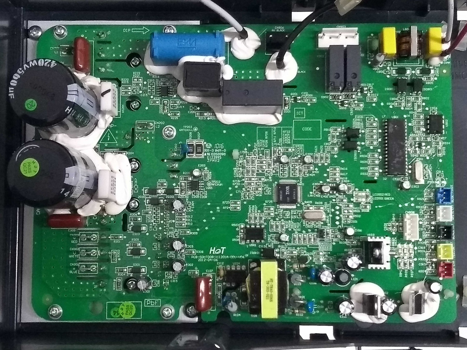 PLACA CONSUL COND CBG 09 12 CBBNA  (PLACA PCB CAPACITORES)