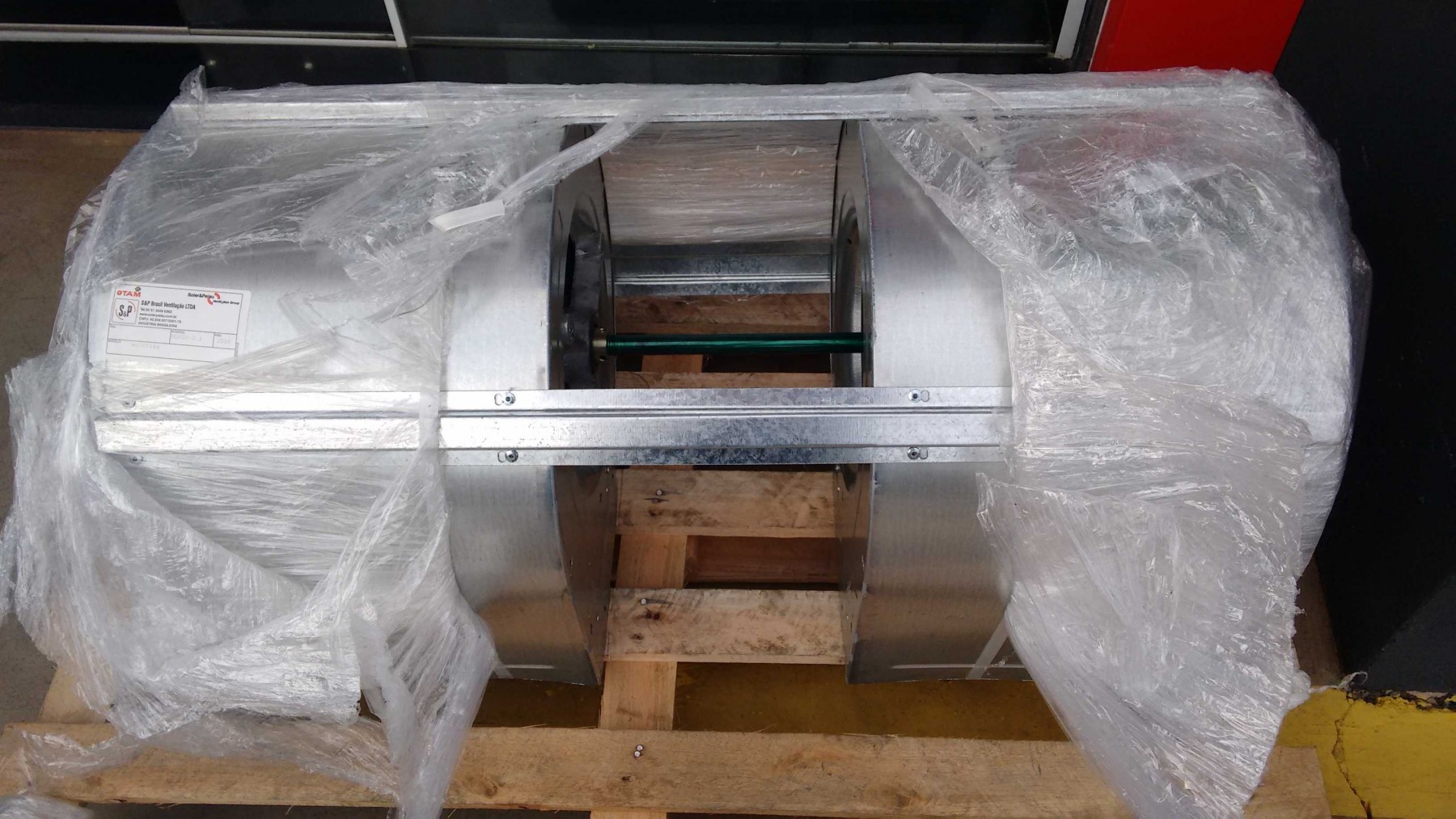 VENTILADOR TDA 10/10 T2L S/PECARRIER TAF 40 BXF MS 120 (ROTORES COND)