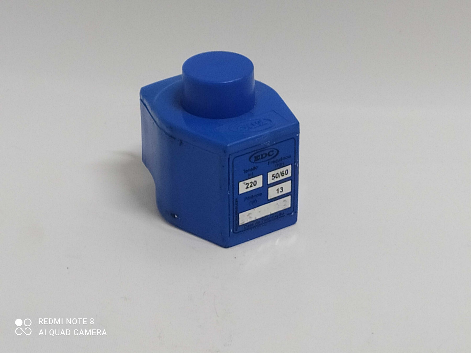 VALVULA SOLENOIDE EICA EDC 7/8 SOLDA 120.20AP55D12X C/BOBINA ELRE-20T