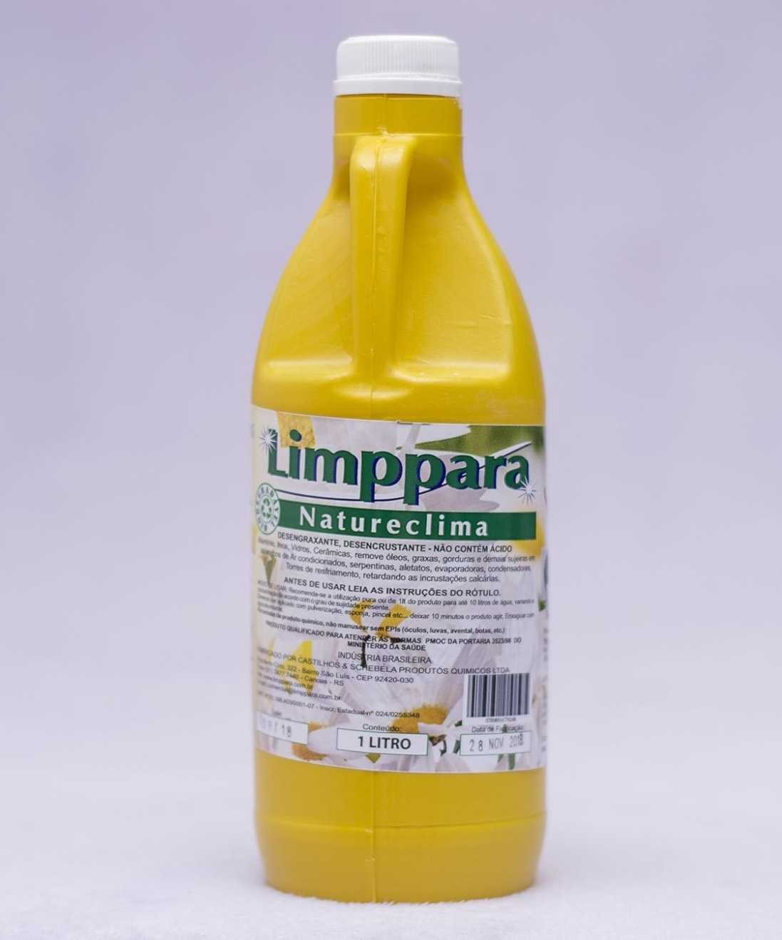 DETERGENTE NATURECLIMA (DESENGRAXANTE) LIMPPARA 1L DETERGENTE NATURECLIMA (DESENGRAXANTE) LIMPPARA 1L