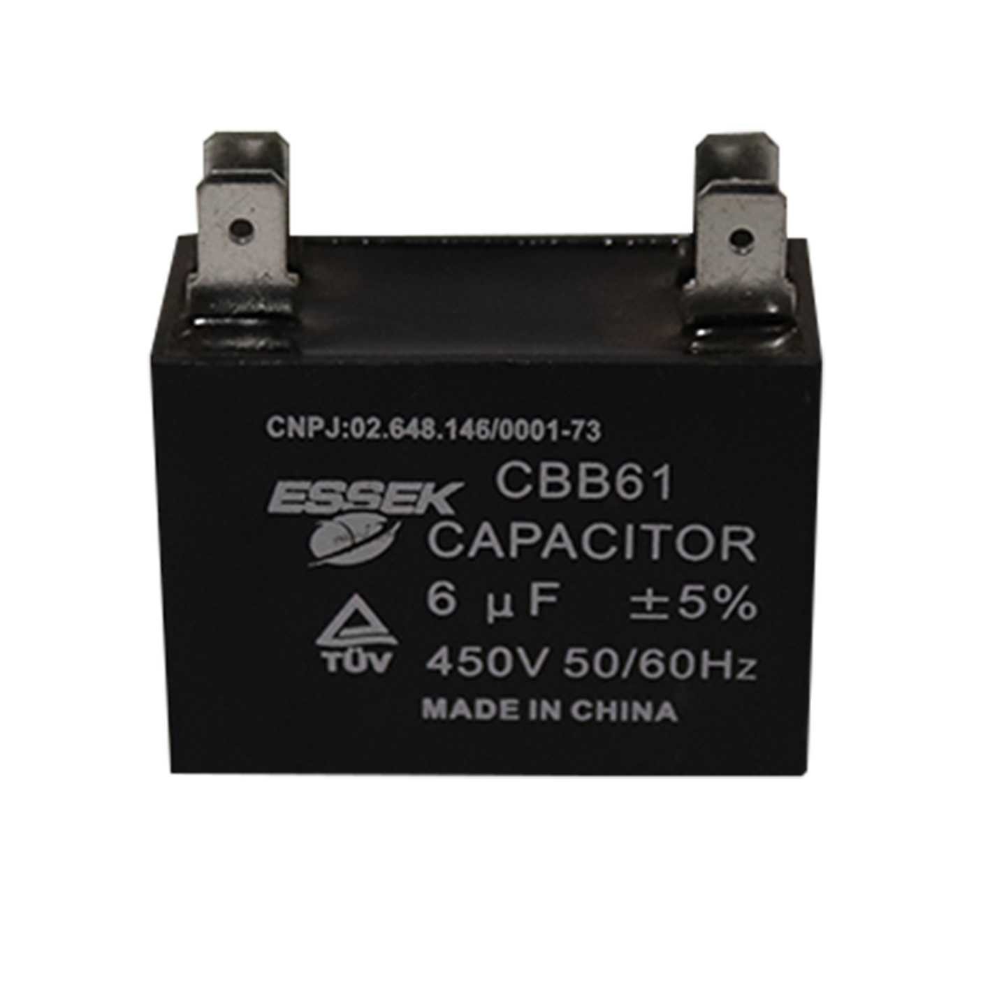 CAPACITOR CAIXA 6 MFD 450 V AR-CONDICIONADO CAPACITOR CAIXA 6 MFD 450 V AR-CONDICIONADO