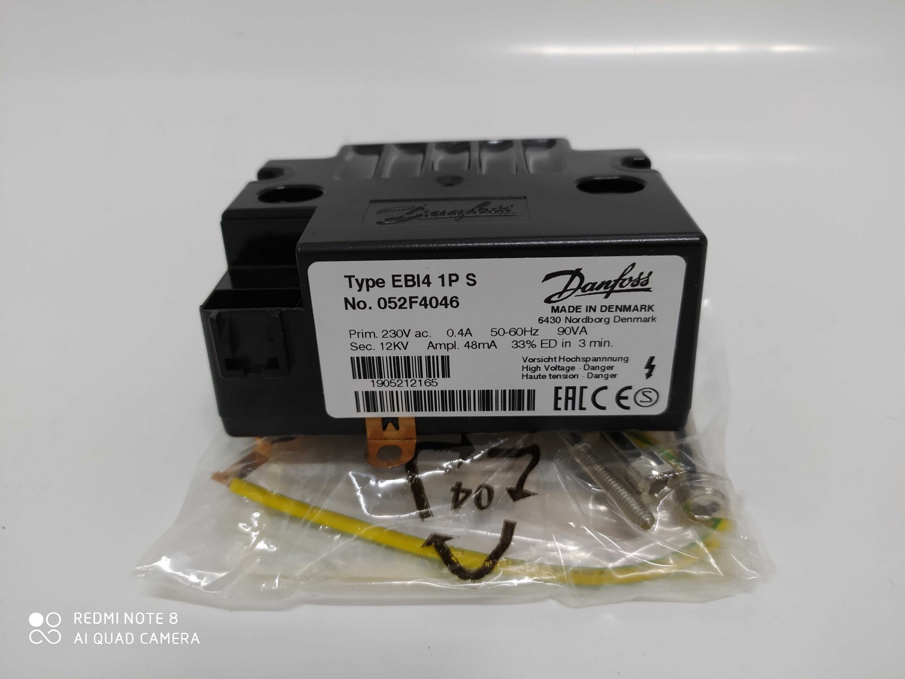 TRANSFORMADOR IGNICAO EB14 1 POLO S