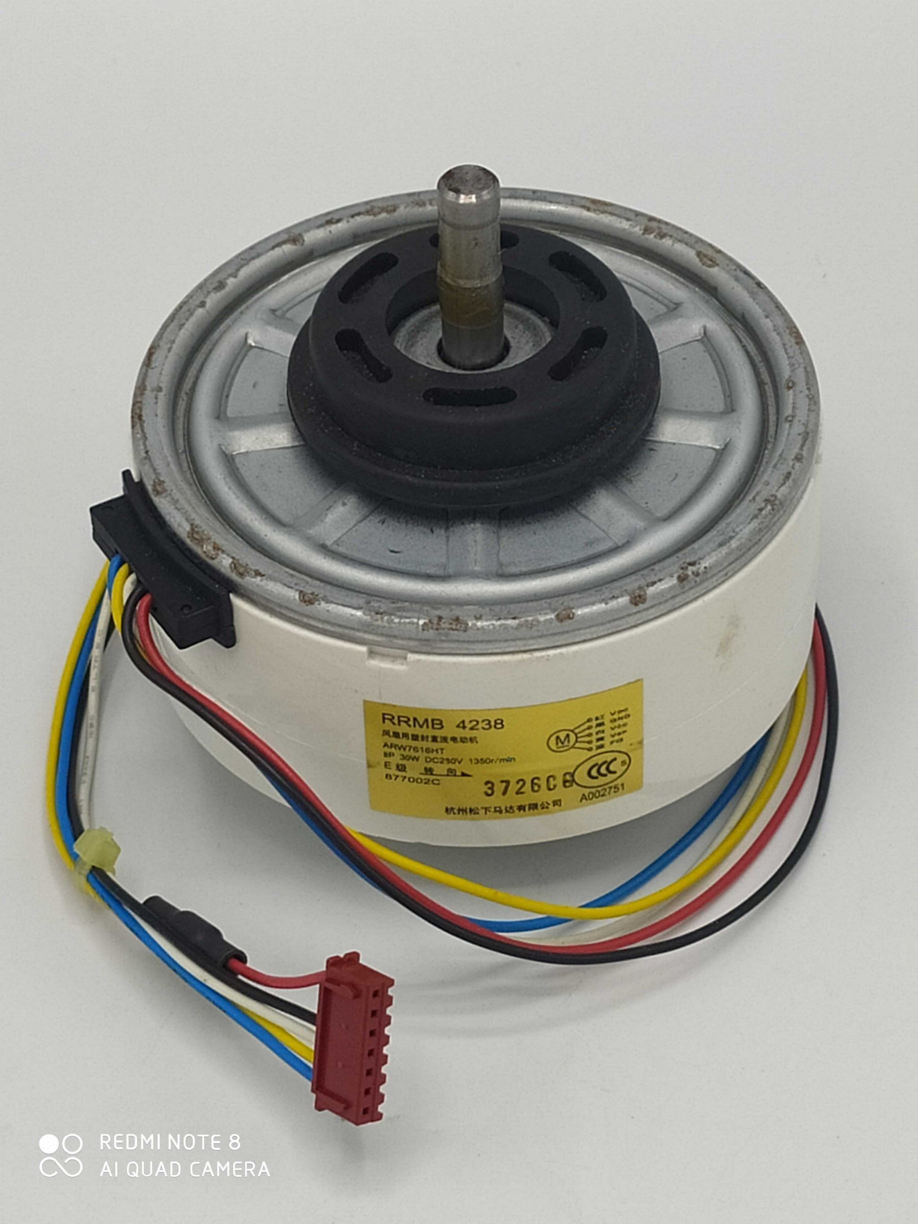 MOTOR VENTILADOR RPKIV09B RPKIV12B RPKIV18B RPKIV09BH RPKIV12BH RPKIV18BH ARW76
