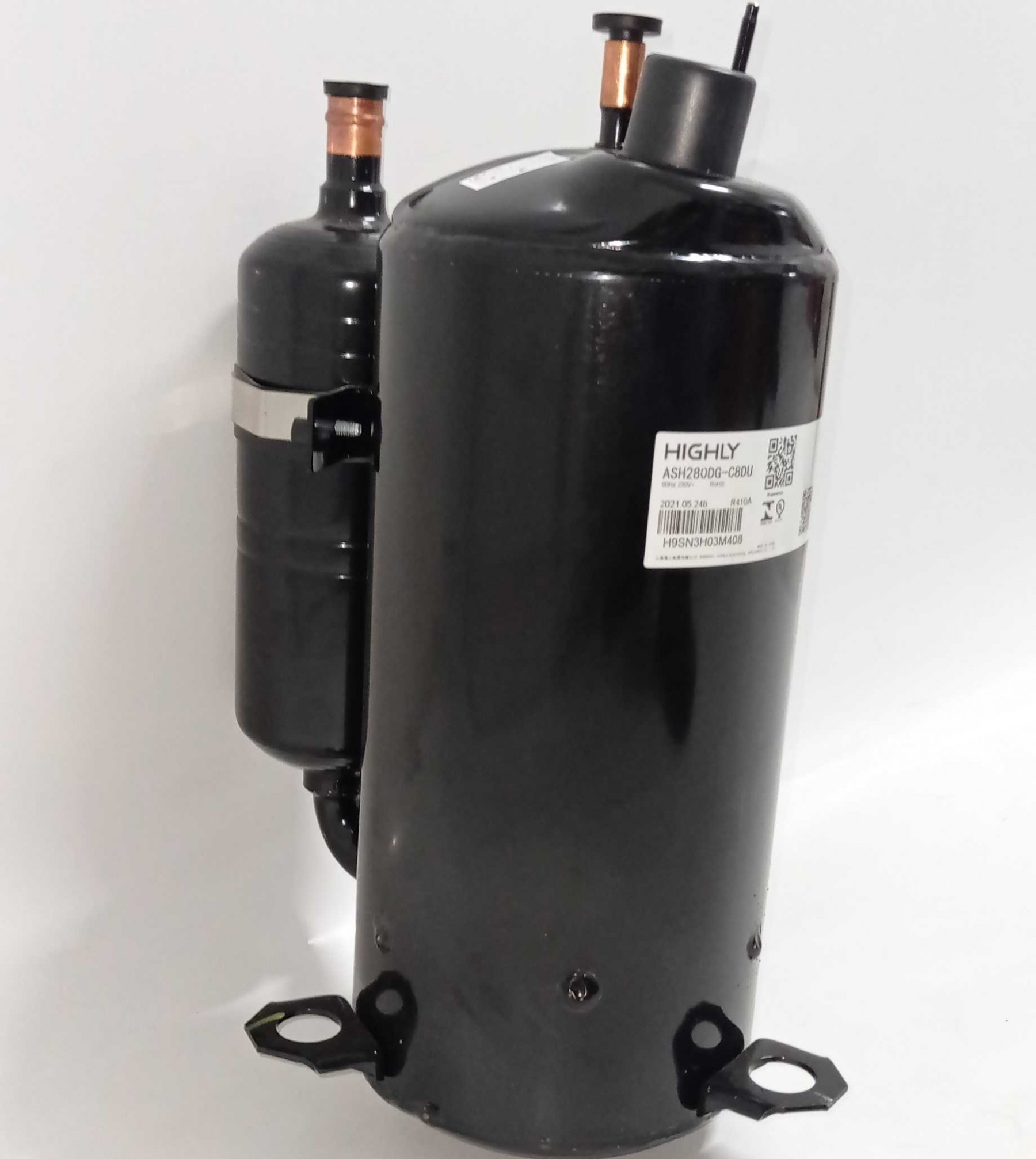 COMP HITACHI HIGHLY 30.000 ROTATIVO R 410A 220V (NAO INVERTER)ASH280DG-C8DU