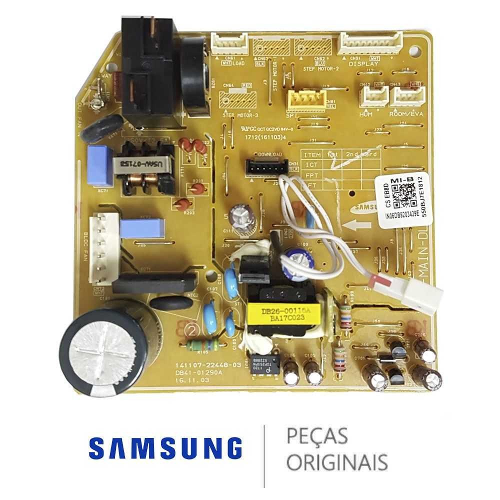 PLACA SAMSUNG EVAP AR18JCSUAWQ/AZ AR18KCFUAWQNAZ PLACA PRINCIPAL EVAPORADORA SAMSUNG AR18JCSUAWQ/AZ AR18KCFUAWQNAZ