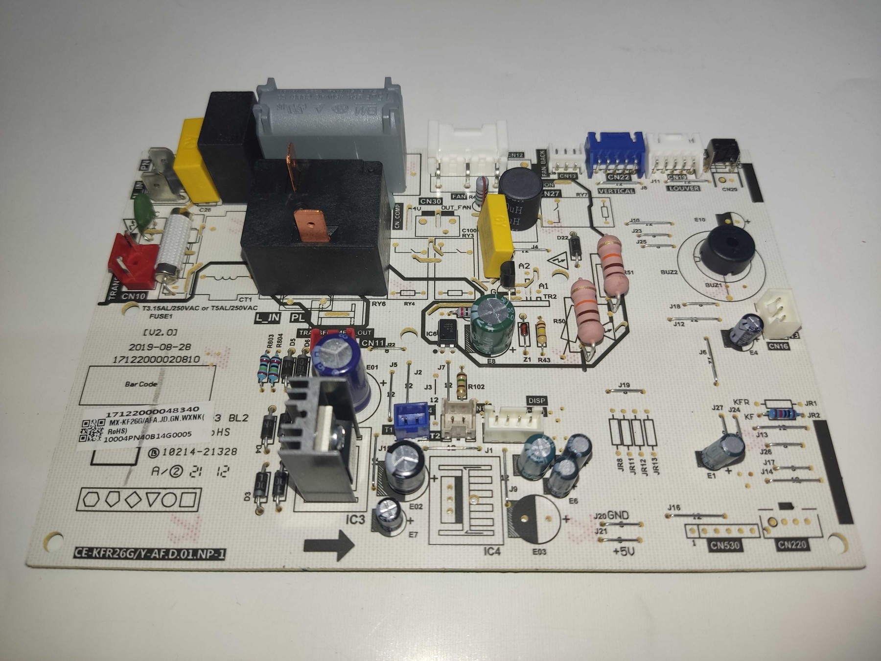 PLACA CARRIER PRINCIPAL EVAP 38KCW09A5 / 42AFCD09A5