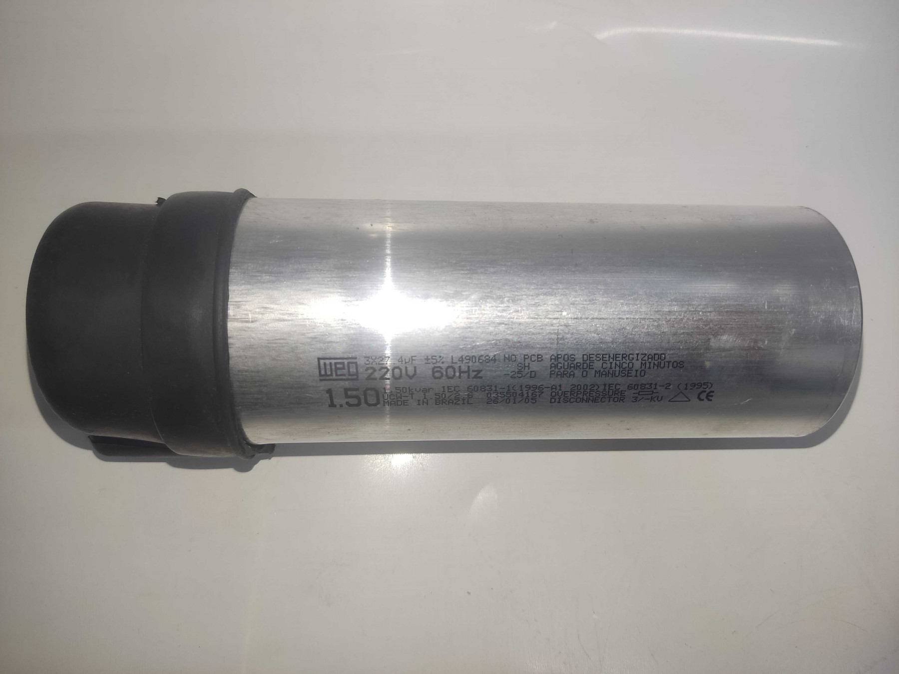 UNIDADE CAPACITIVA UCWT1,5V25 L10