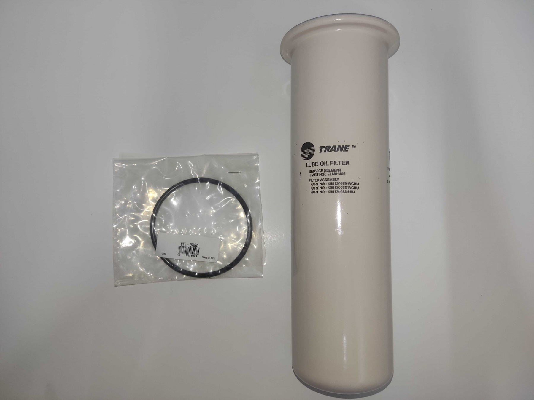 ELEMENTO FILTRANTE TRANE DE OLEO PARA COMPRESSOR SEMI HERMETICO