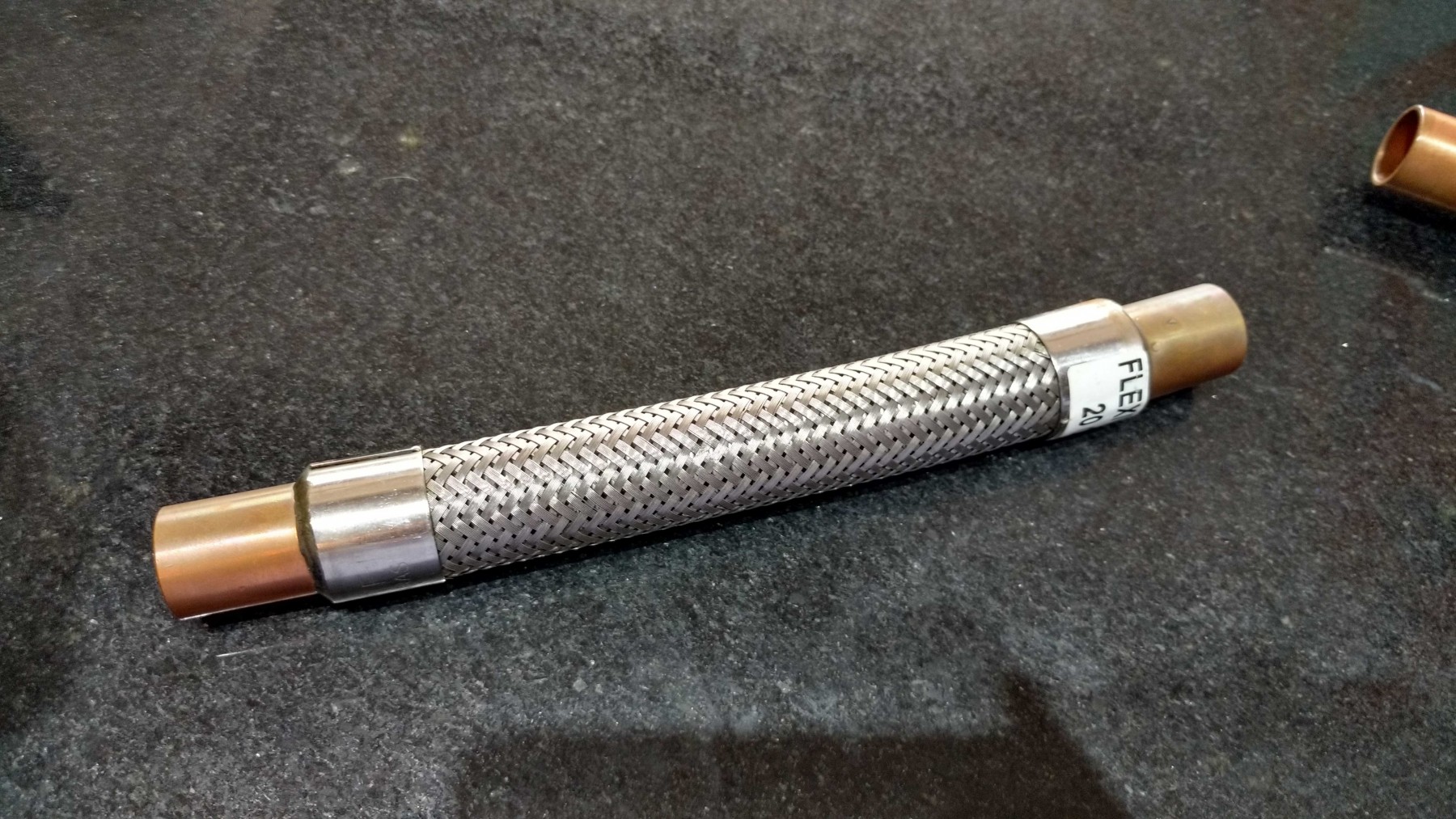 TUBO FLEXIVEL 20 X 7/8 SOLDA SPTF INOX