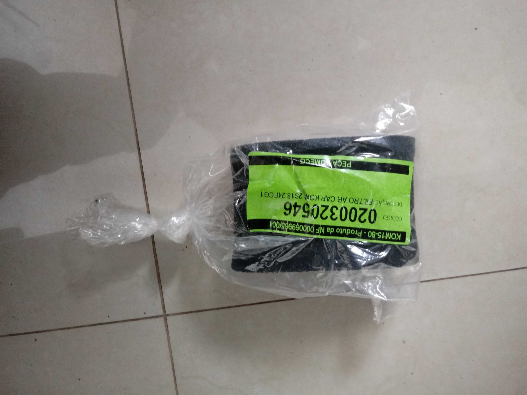 FILTRO KOMECO EVAP KOM 2S 18.24 FC G1 SERVE EM TODAS UNIVERSAL CARVAO ATIVADO 