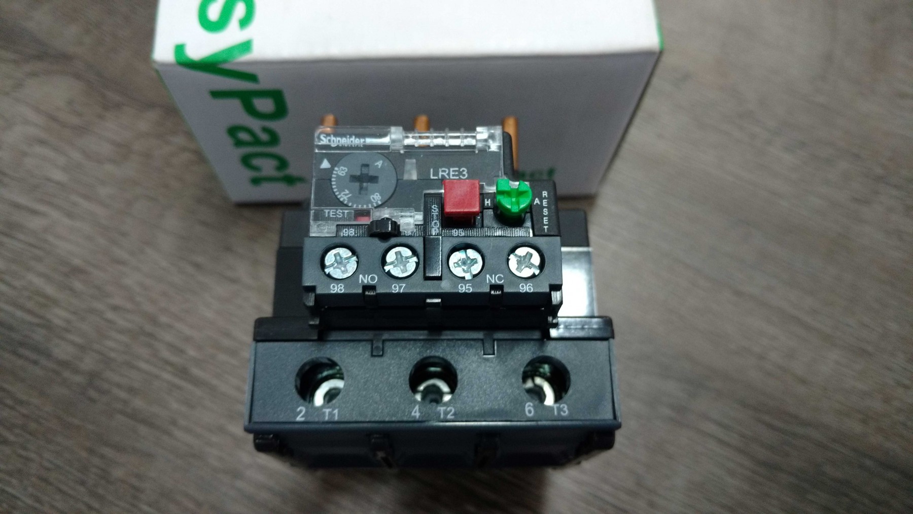 RELE SCHNEIDER TERMICO BIMETAL LRE 363 60-80A 1NA+1NF