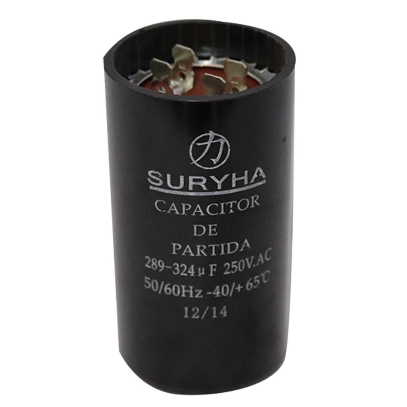 CAPACITOR PARTIDA ELETR. 289 X 324 250 V CAPACITOR PARTIDA ELETR. 289 X 324 250 V