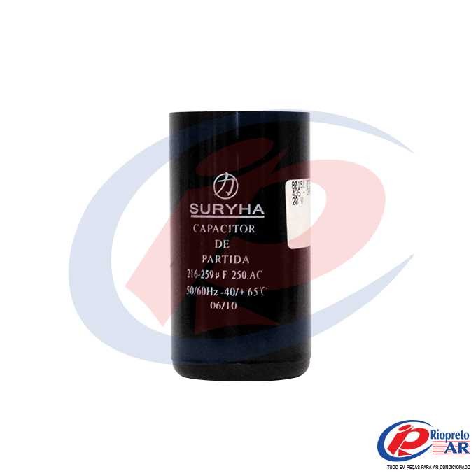 CAPACITOR PARTIDA ELETR. 216 X 259 220 V