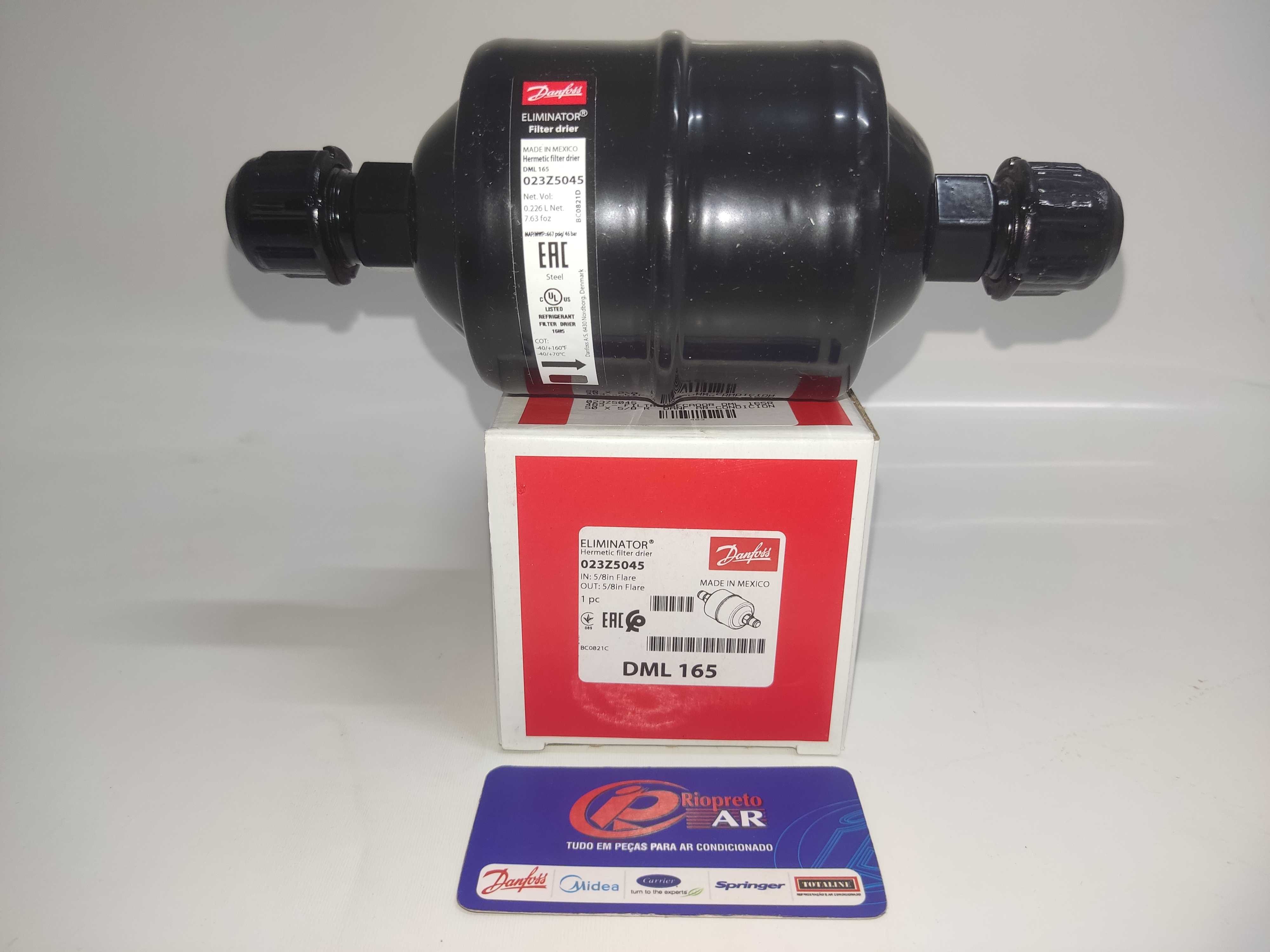 FILTRO SECADOR DML165R 350 X 5/8 R  DANF AR-CONDICIONADO