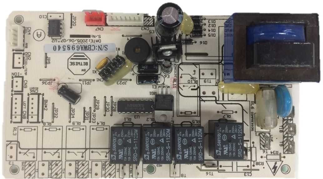 PLACA ELGIN EVAP PAF1/PDFI/PCFI 18/30/36/48/60/80 PISO TETO 