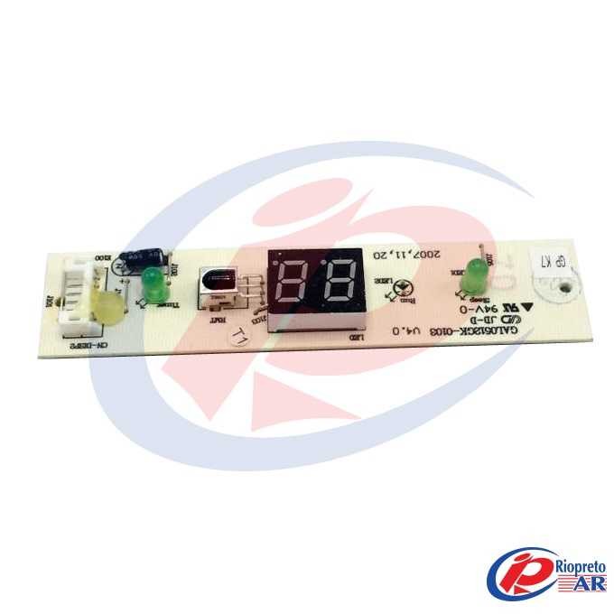 PLACA YORK RECEPTORA YJEA/YJKA 7 A 24 ADA ADK PLACA DISPLAY DE SINAL