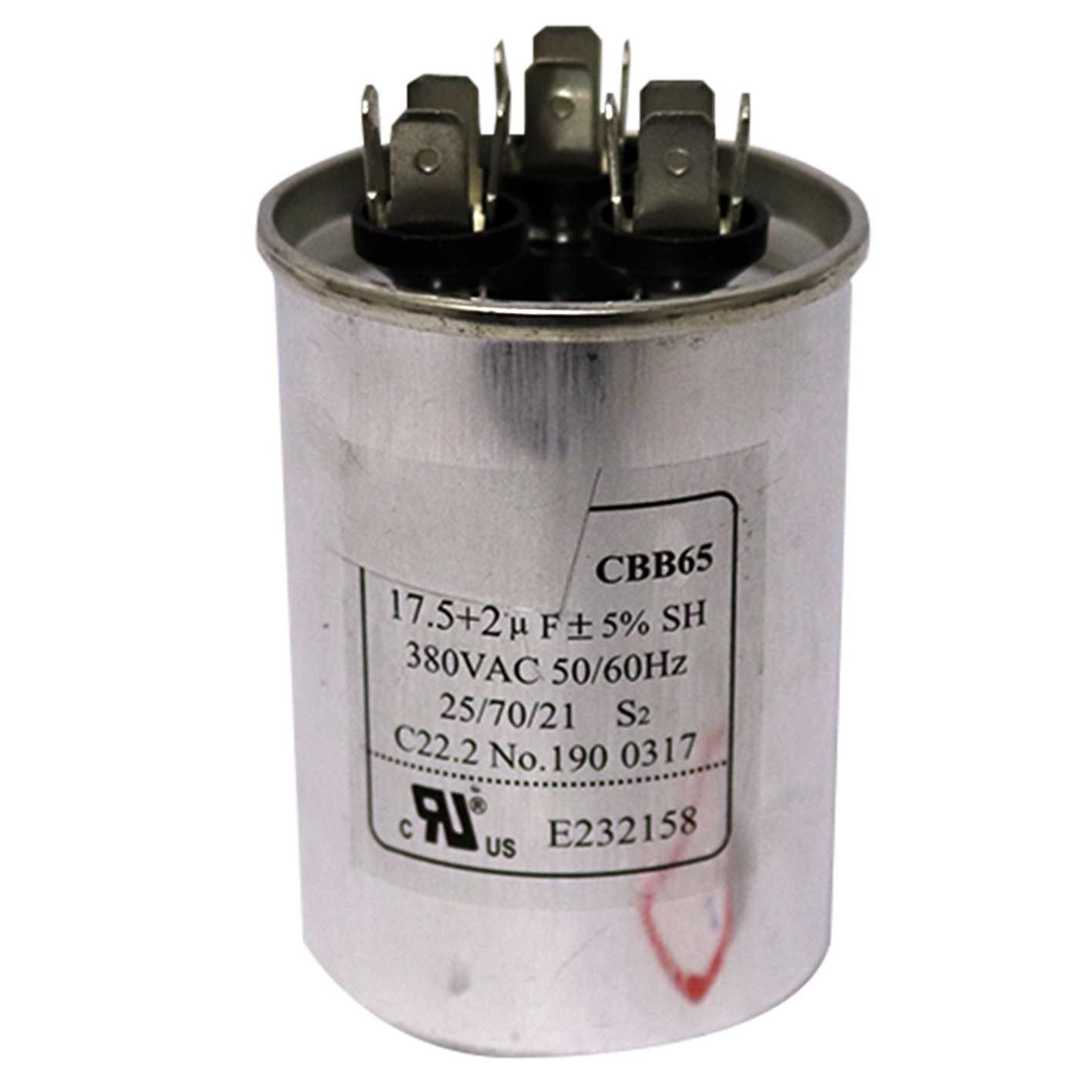 CAPACITOR DUPLO 17,5 + 2       400 VAC EPCOS