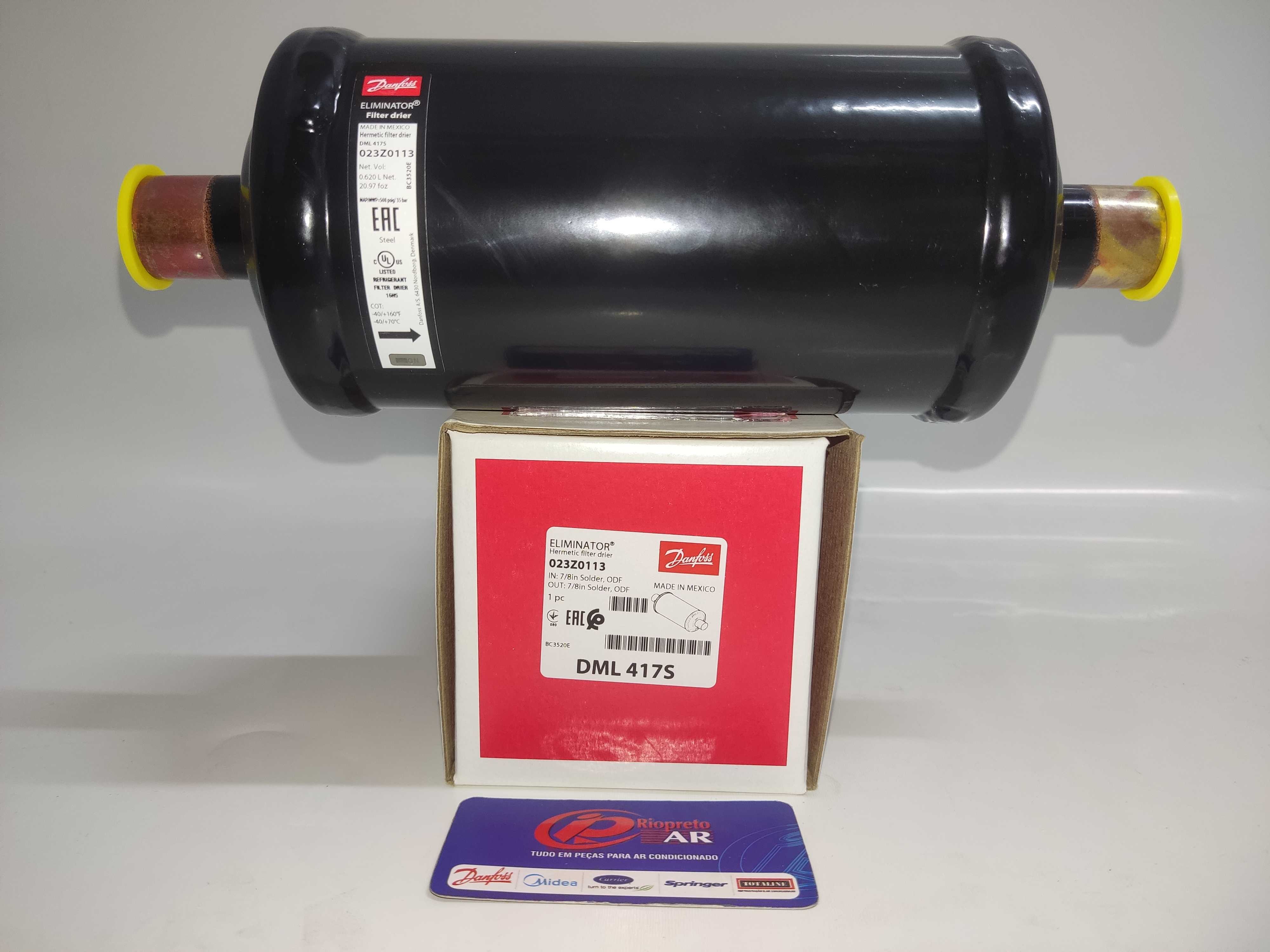 FILTRO SECADOR DML 417S 700 X 7/8 S  DANF AR-CONDICIONADO
