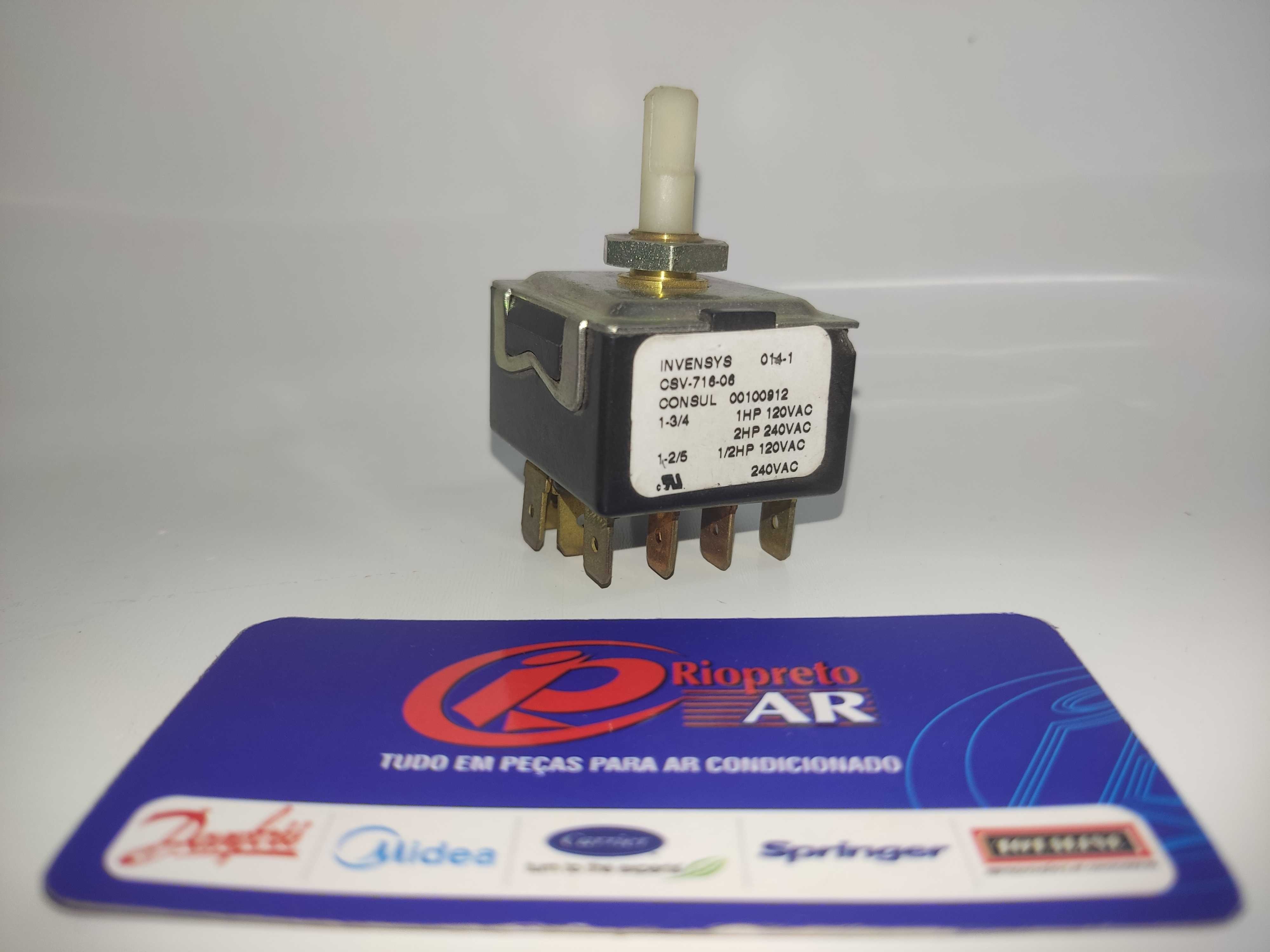 CHAVE CONSUL SEL 5 P 25 A FRIO 4P CCR10/12/15/18 CSV509-06