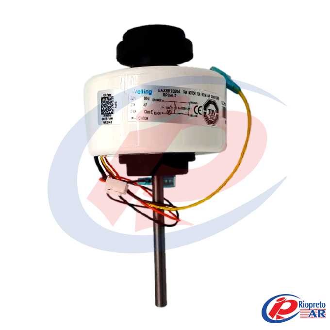 MOTOR DA EVAPORADORA LG AR CONDICIONADO EAU39170203 EAU39170204 - 220V RP25A-2