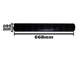 TURBINA SAMSUNG EVAP AJ AM AQ AS AR 18000 ES UB UW K MAXIPLUS CRISTAL 667 X 94