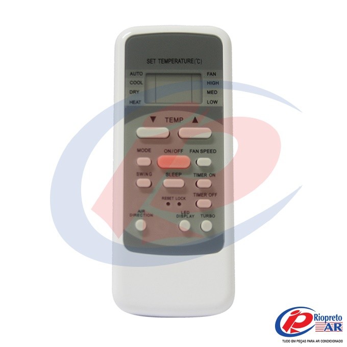 CONTROLE MIDEA EVAP P T R06BGE (GOTINHA)R05BGE KOMECO ( PISO
