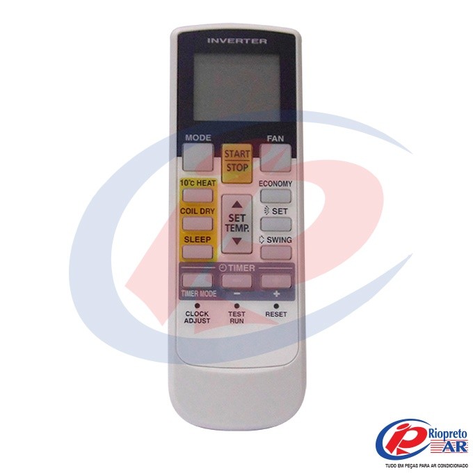 CONTROLE FUJITSU ASBA09LGC ASBA12LGC ASBA12JGC ASBA09JGC AR-RAE7E