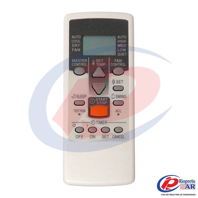 CONTROLE FUJITSU EVAP ASB 09/12 A1(AR-PV1)OU 9877008844
