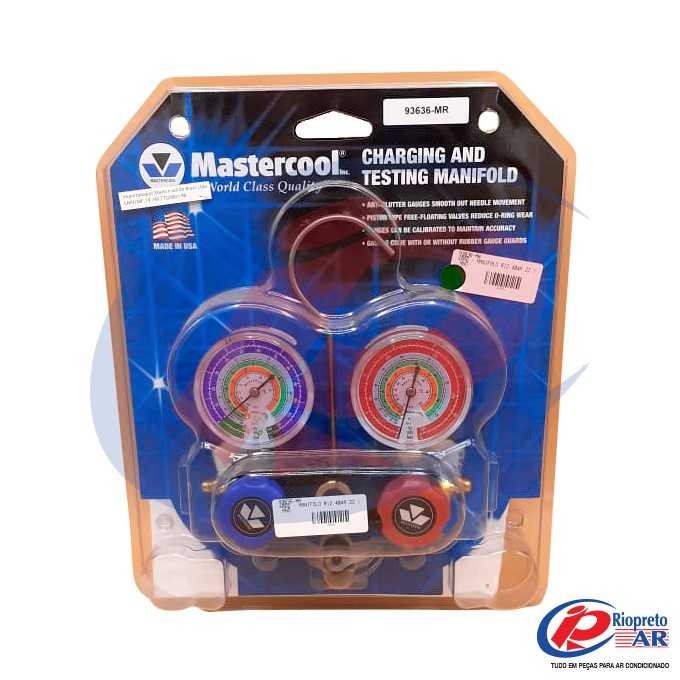 MANIFOLD SDT (MASTERCOOL) GASES R22 R134 R404 MADE IN USA 93636-MR