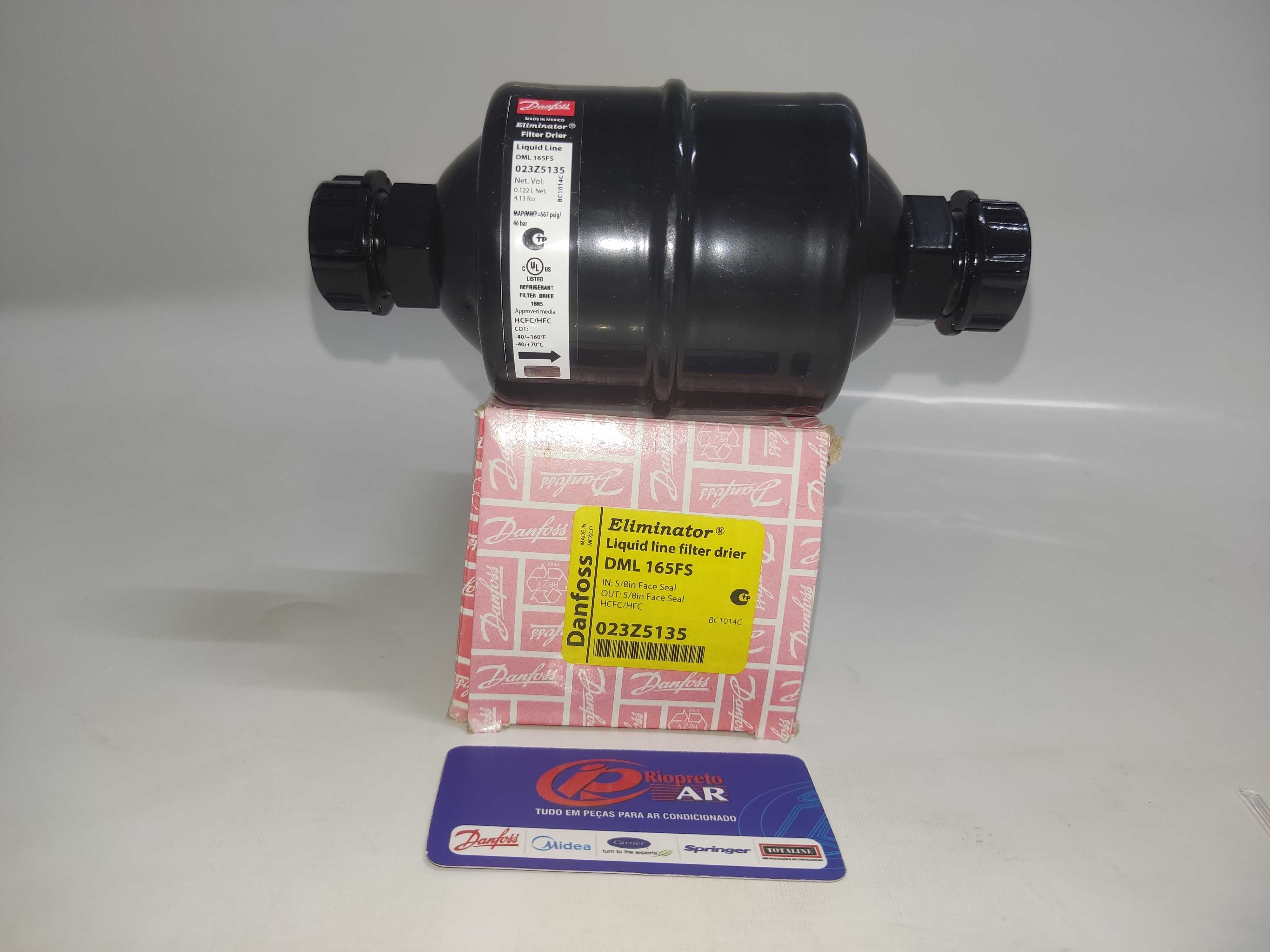 FILTRO SECADOR DML 165FS350 X 5/8 OR DANF AR-CONDICIONADO