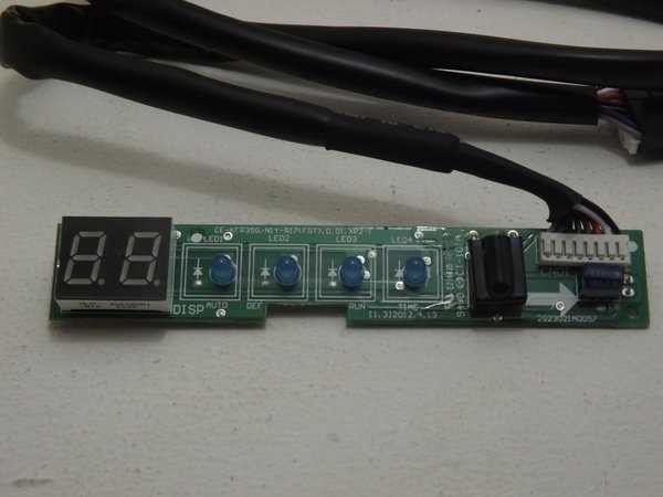 PLACA ELETRONICA DO DISPLAY EVAP RNQA RNQB RNQK 07 09 12000 S5 MIDEA CARRIER WAY