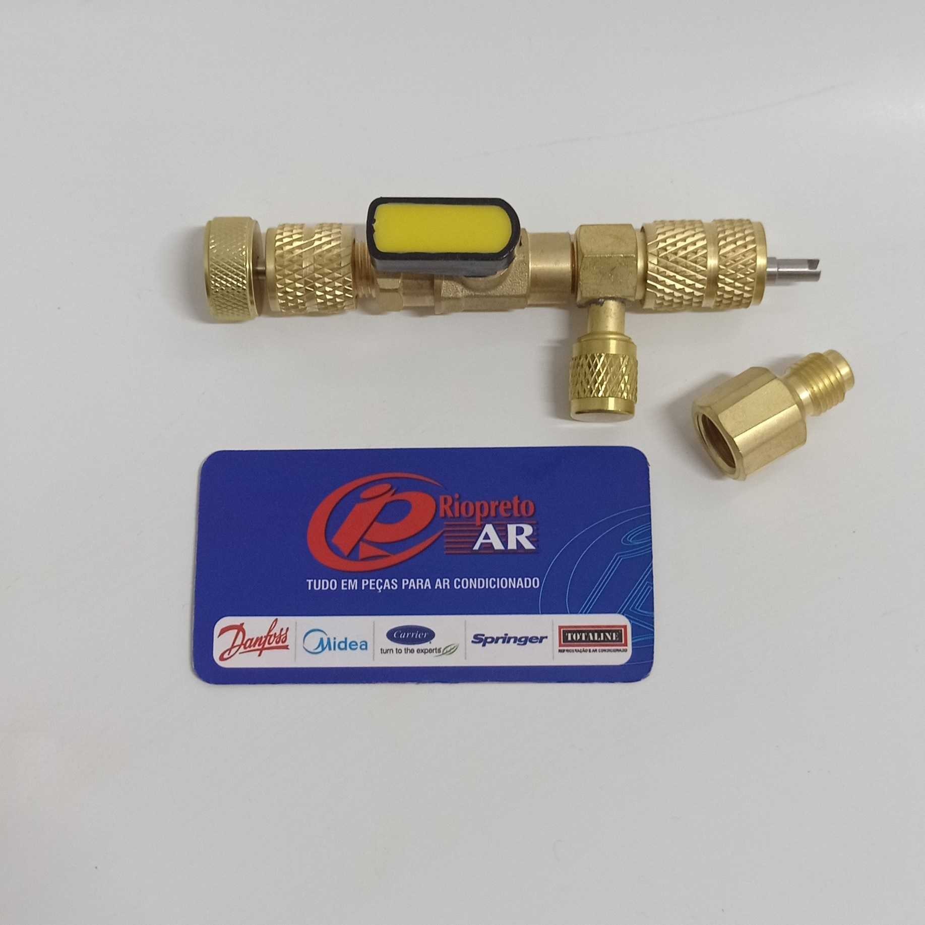 REMOVEDOR EXTRATOR DE VALVULA SCHRADER 1/4 E + ADAPTADOR 5/16  708/27 VL91490