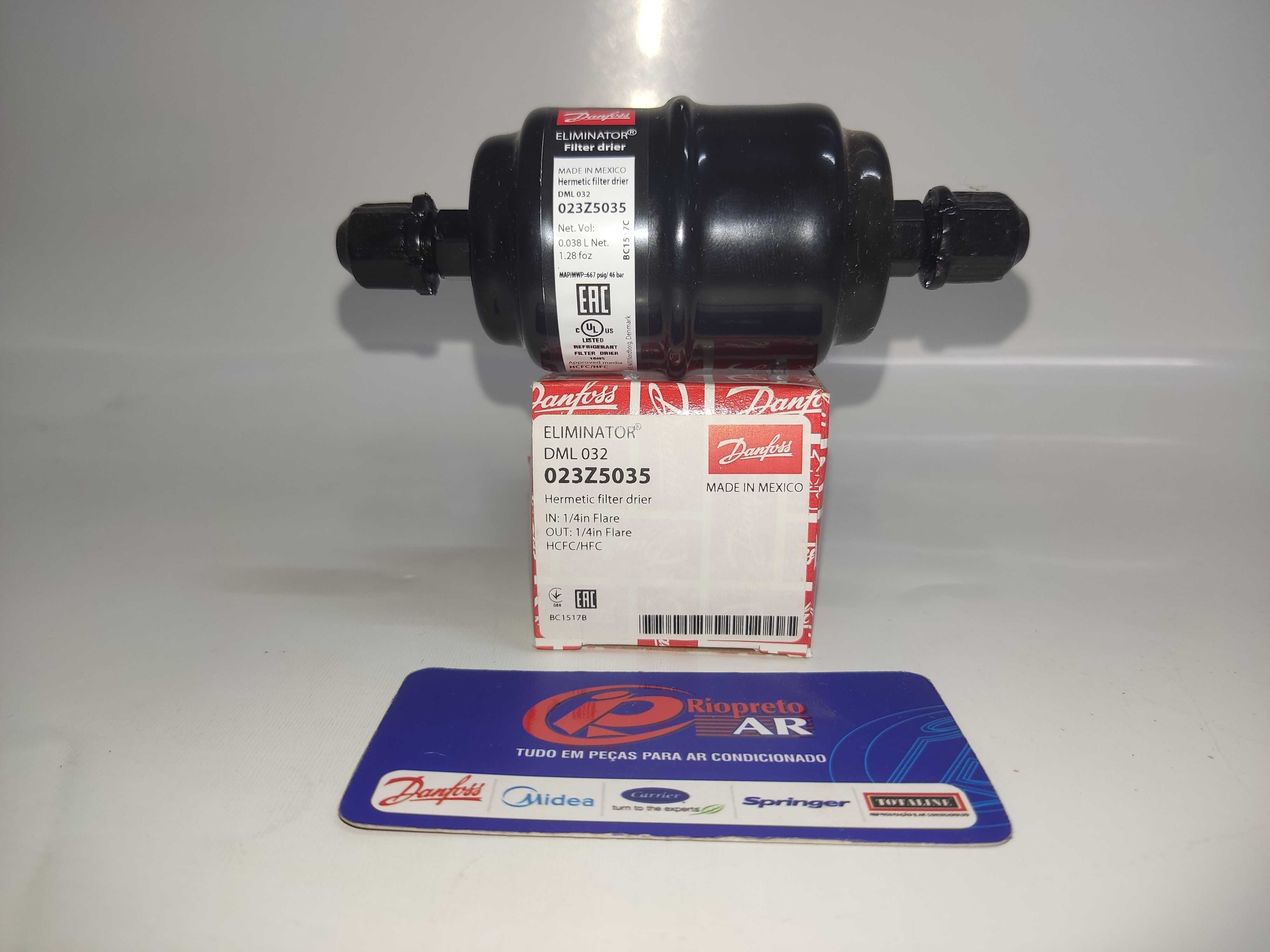 FILTRO SECADOR DML 032R  70 X 1/4 R  DANF AR-CONDICIONADO