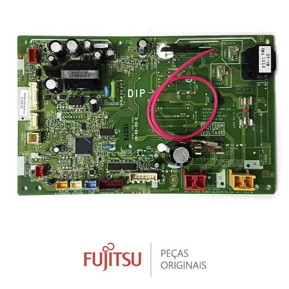 PLACA FUJITSU COND AOBR30JFT PLACA CONTROLADORA 9708511542 9707667387 K07BS-1007