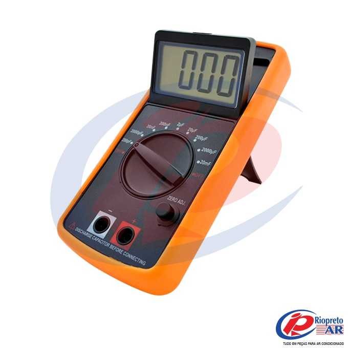 CAPACIMETRO DIGITAL PORTATIL SURYHA DISPLAY LCD 