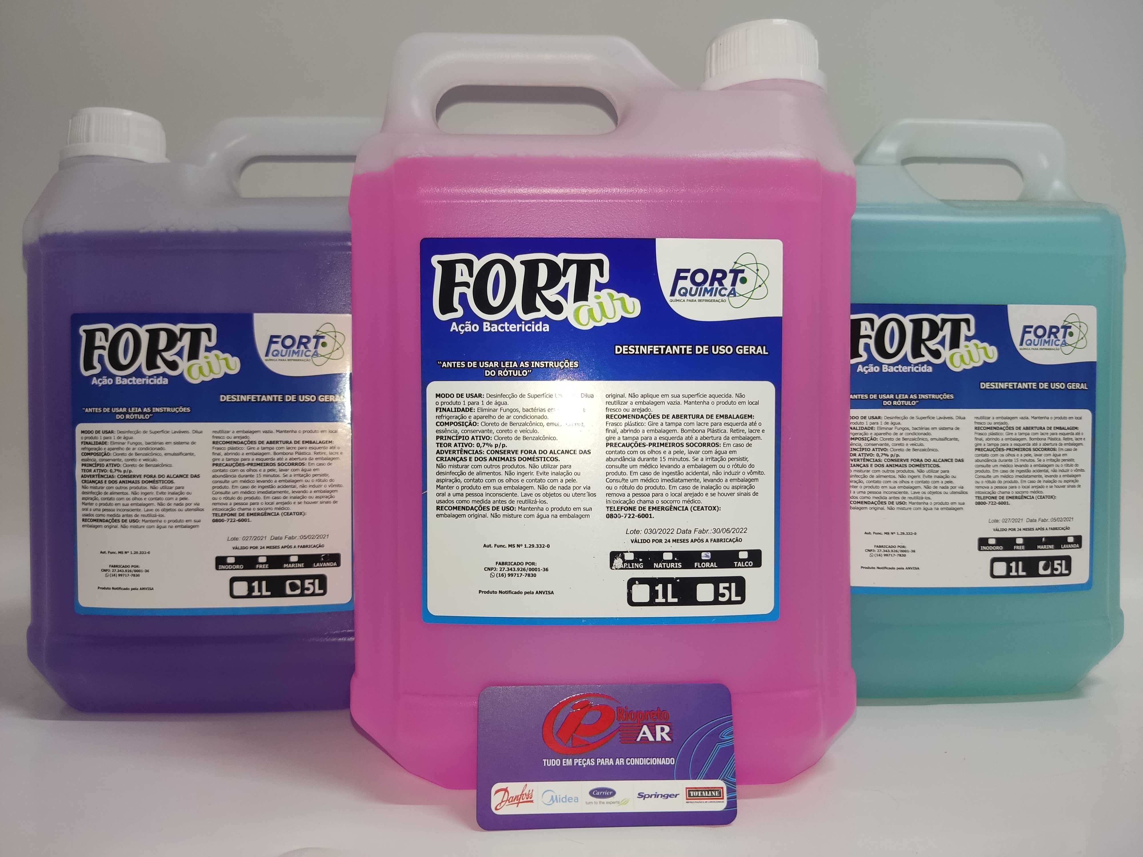 FORT AIR BACTERICIDA 5LT (AROMAS) FORT AIR BACTERICIDA 5LT (AROMAS)