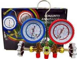 MANIFOLD MASTERCOOL ECO TOOLS GAS R12 R22 R134 R404A MANG 90CM COMPLETO ET636
