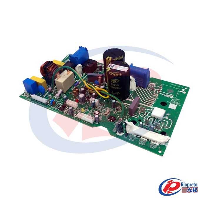 PLACA ELETRONICA CONTROLES CONDENSADORA INVERTER VFCA FVCA 12 C5 M5 PLACA PCB 