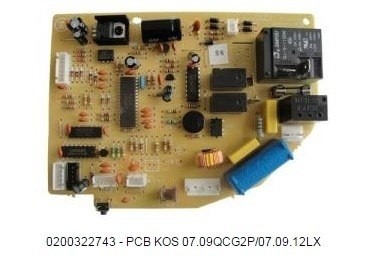 PLACA KOMECO PCB EVAP KOS 07 09 12 QC LX 3HX (PCB KOS 07.09Q