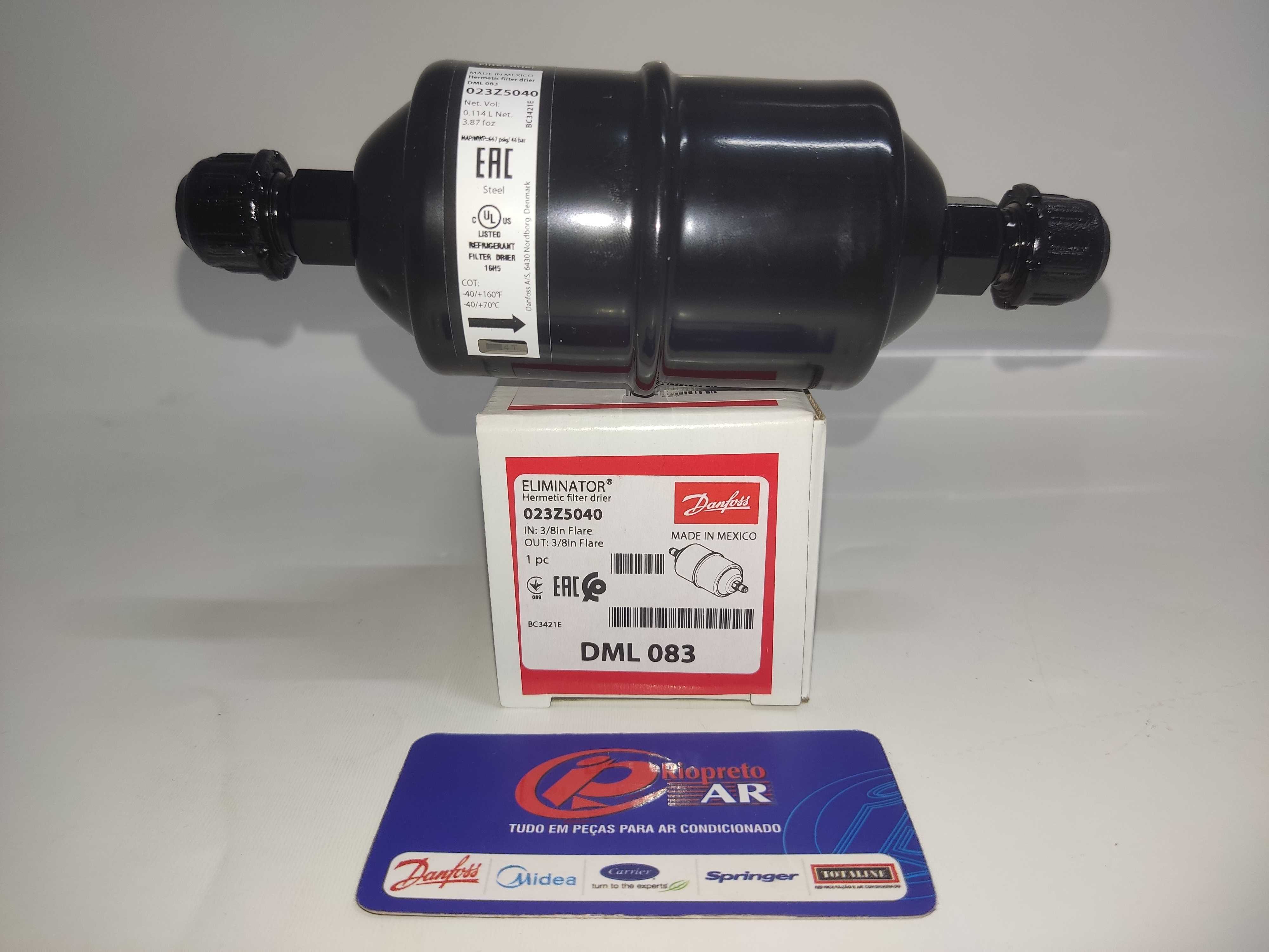 FILTRO SECADOR DML 083R 210 X 3/8 R  DANF AR-CONDICIONADO
