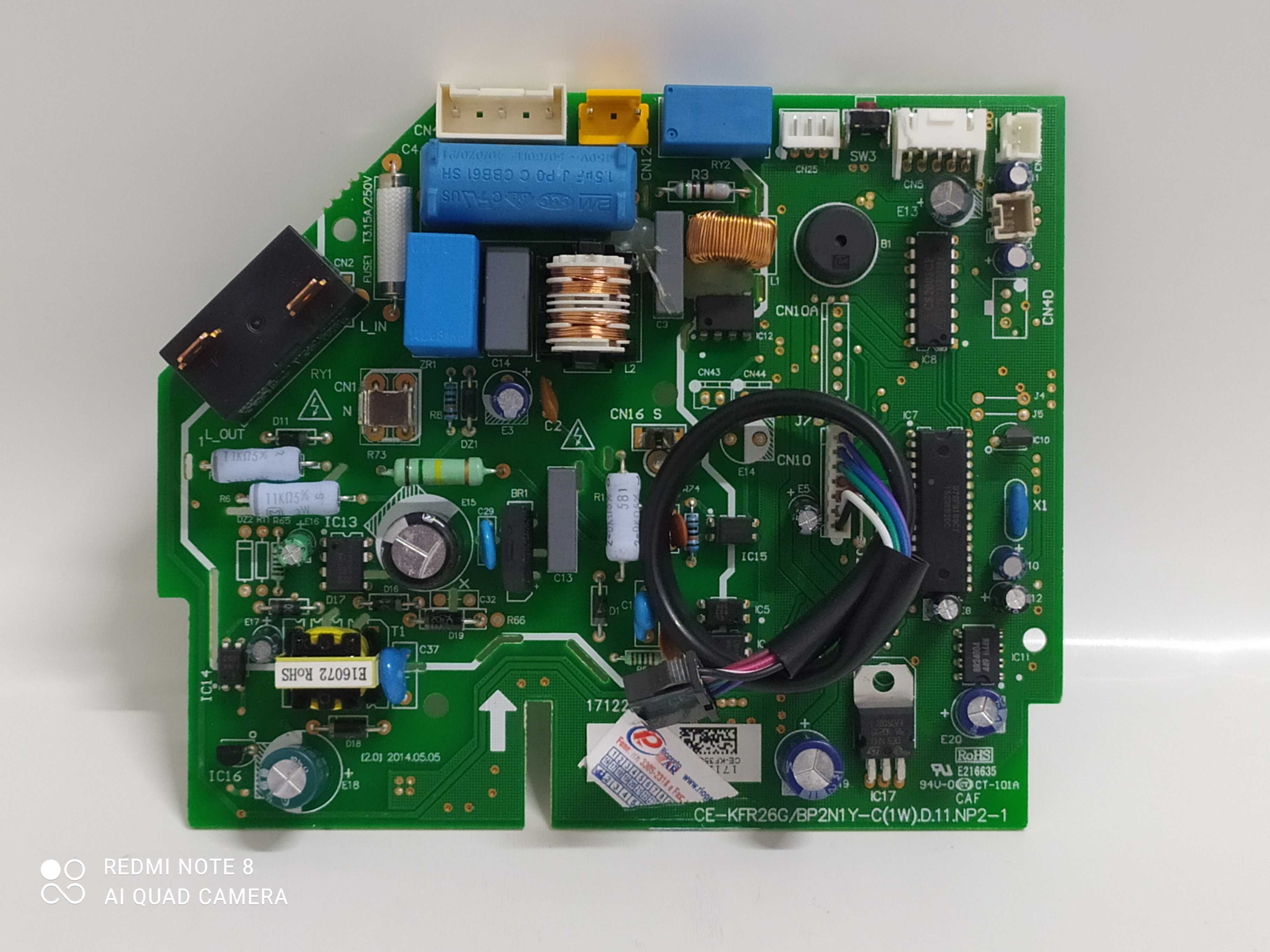 PLACA ELETRONICA PRINCIPAL NEW CARRIER X-POWER 42LVCC12C5 FRIA(INVERTER)