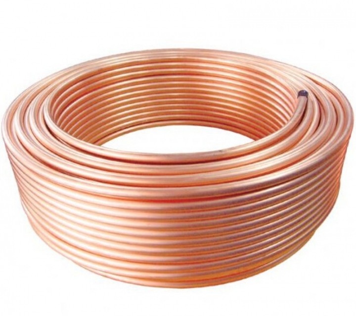 TUBO COBRE FLEXIVEL 7/8  1/32 22.2   0.473G P/M PANQUECA 15 MTS 7,410 KG 
